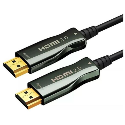 Кабель HDMI - HDMI оптоволоконные Wize AOC-HM-HM-100M 100.0m кабель hdmi 30м wize aoc hm hm 30m круглый черный