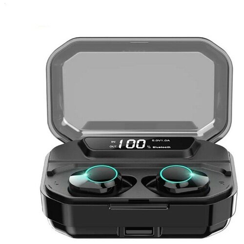 Беспроводные наушники с дисплеем KUMI T3S Black 219000₽
