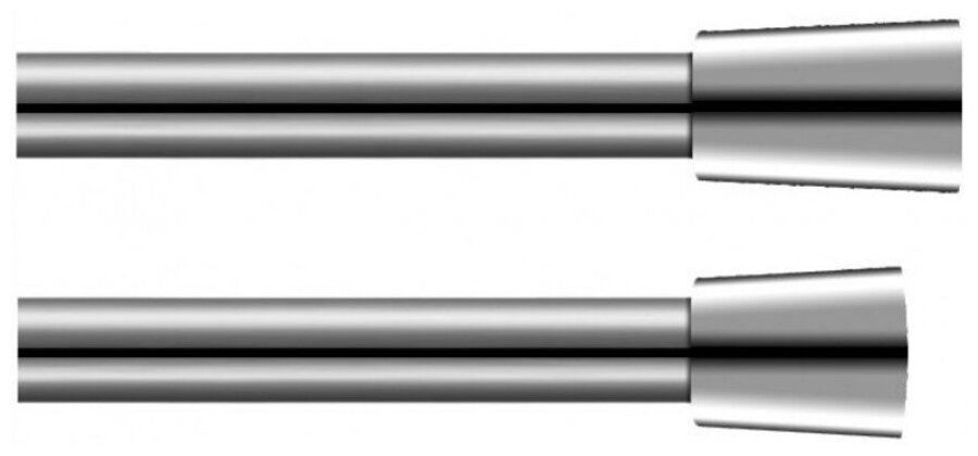 Душевой шланг Oute TP42-15 ПВХ 150 см хром