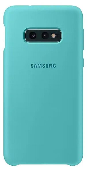 Накладка силиконовая Samsung Silicone Cover для Samsung Galaxy S10e EF-PG970TGEGRU зеленая