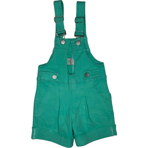 фото Комбинезон msk-bear, демисезон/лето, карманы, размер 122, зеленый