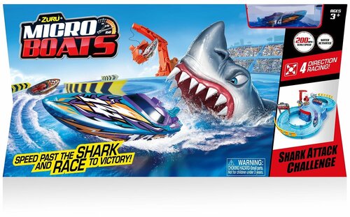 Трек ZURU MICRO BOATS Shark Attack 25263