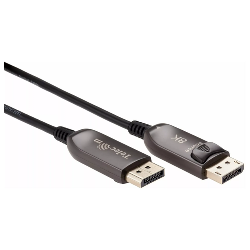 Кабель DisplayPort 20м TELECOM TCG2130-20M круглый черный