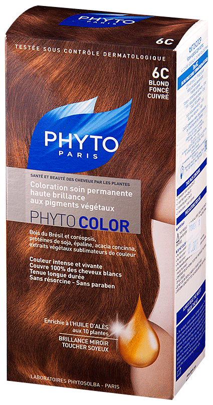 Краска для волос phyto фитоколор 8cd рыжеватый блонд