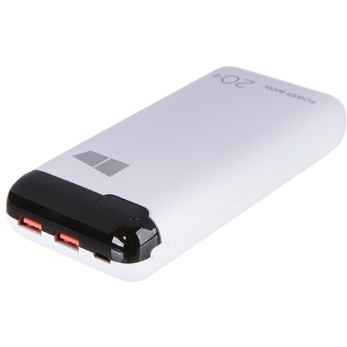 Внешний аккумулятор More Choice Power Bank Smart PB32S-20 20000mAh White 4627151197685 238100₽