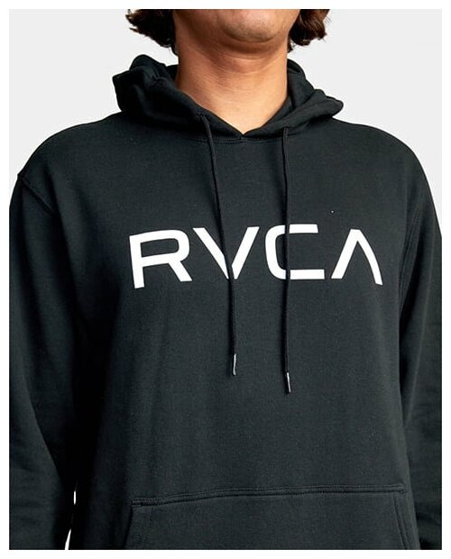 Худи RVCA big rvca, размер S, черный