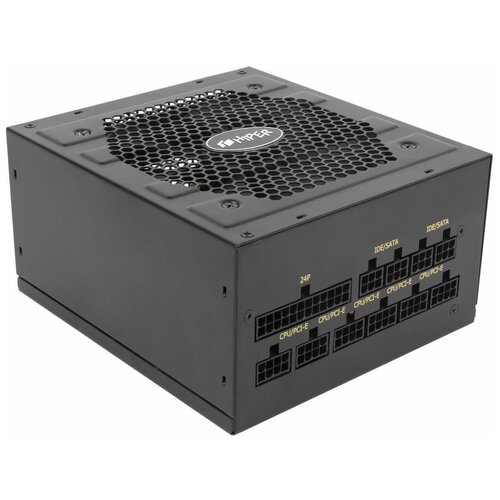 Блок питания HIPER HPB-850FMK2, 850Вт, 120мм, черный, retail вентилятор aerocool motion 8 plus 80x80mm 3 pin 4 pin molex 25db 90gr ret