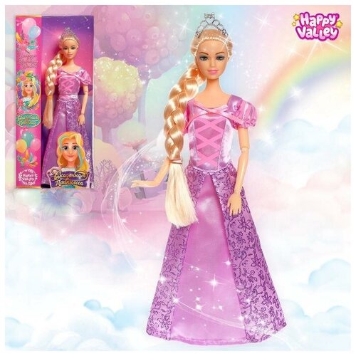 Кукла-модель шарнирная «Сказочная принцесса. История о волшебных волосах» кукла модель сказочная принцесса история о заколдованном яблоке шарнирная