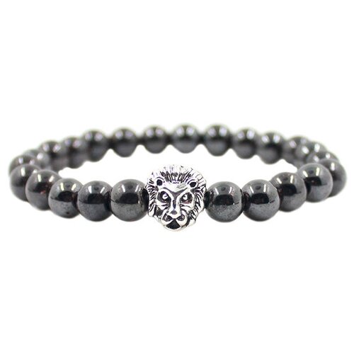 фото Браслет из бусин 'лев' dg jewelry 81202-l с гематитами