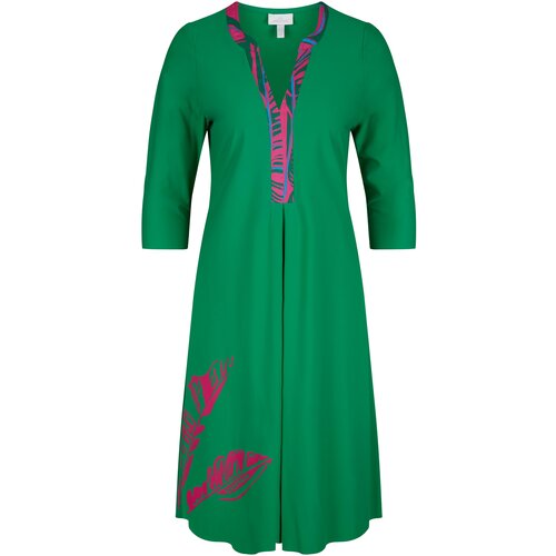 фото Платье sportalm, свободный силуэт, миди, размер 48, зеленый