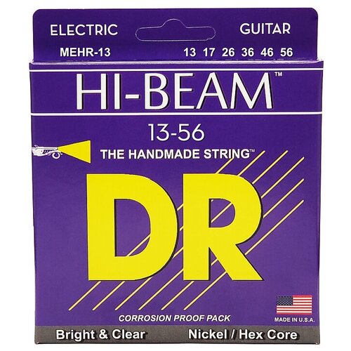 фото Dr mehr-13 hi-beam струны для электрогитары 13 56