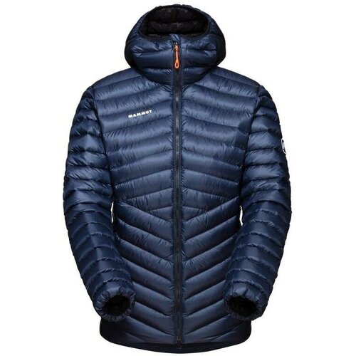 фото Женский пуховик mammut broad peak in jacket, синий, размер l