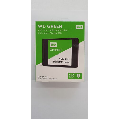 Жесткий диск WD Green 240 ГБ 2.5 SATA внутренний накопитель ssd диск xraydisk 240 гб sata 3 жесткий диск blue