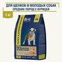 Сухой корм BRIT PREMIUM DOG PUPPY & JUNIOR MEDIUM для щенков и молодых собак средних пород с курицей (1 кг)