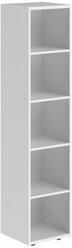 Офисный стеллаж / стеллаж для хранения SKYLAND XTEN XHC 42, белый, 42х41х193 см