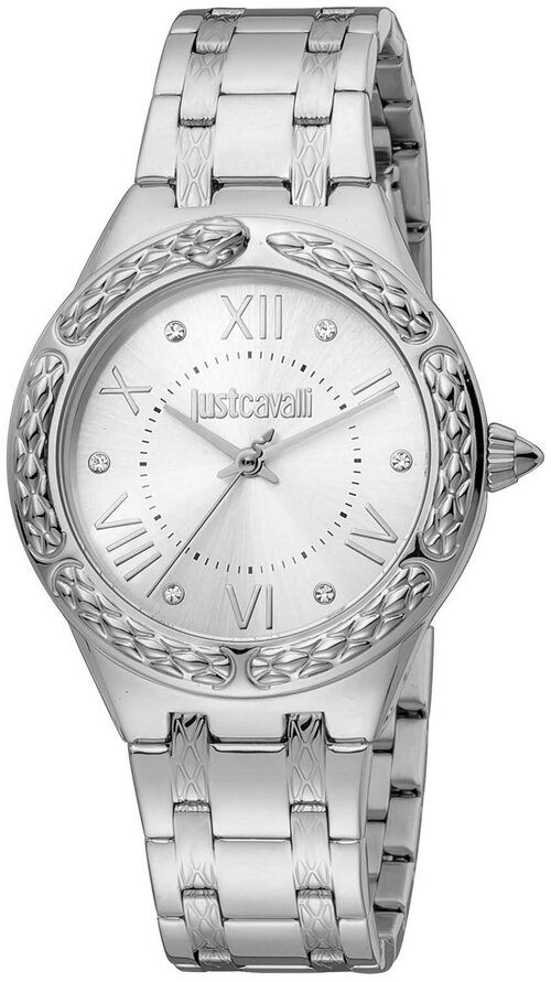 Наручные часы Just Cavalli JC1L200M0045, серебряный