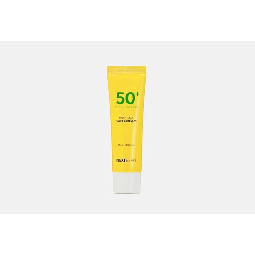 Солнцезащитный освежающий крем с центеллой азиатской SPF 50+ / PA++++ NEXTBEAU fresh cica sun cream spf 50+ / pa++++