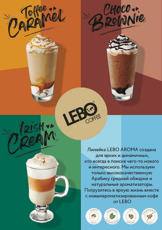 Кофе молотый Lebo Aroma Toffee, 150 г - фото №11