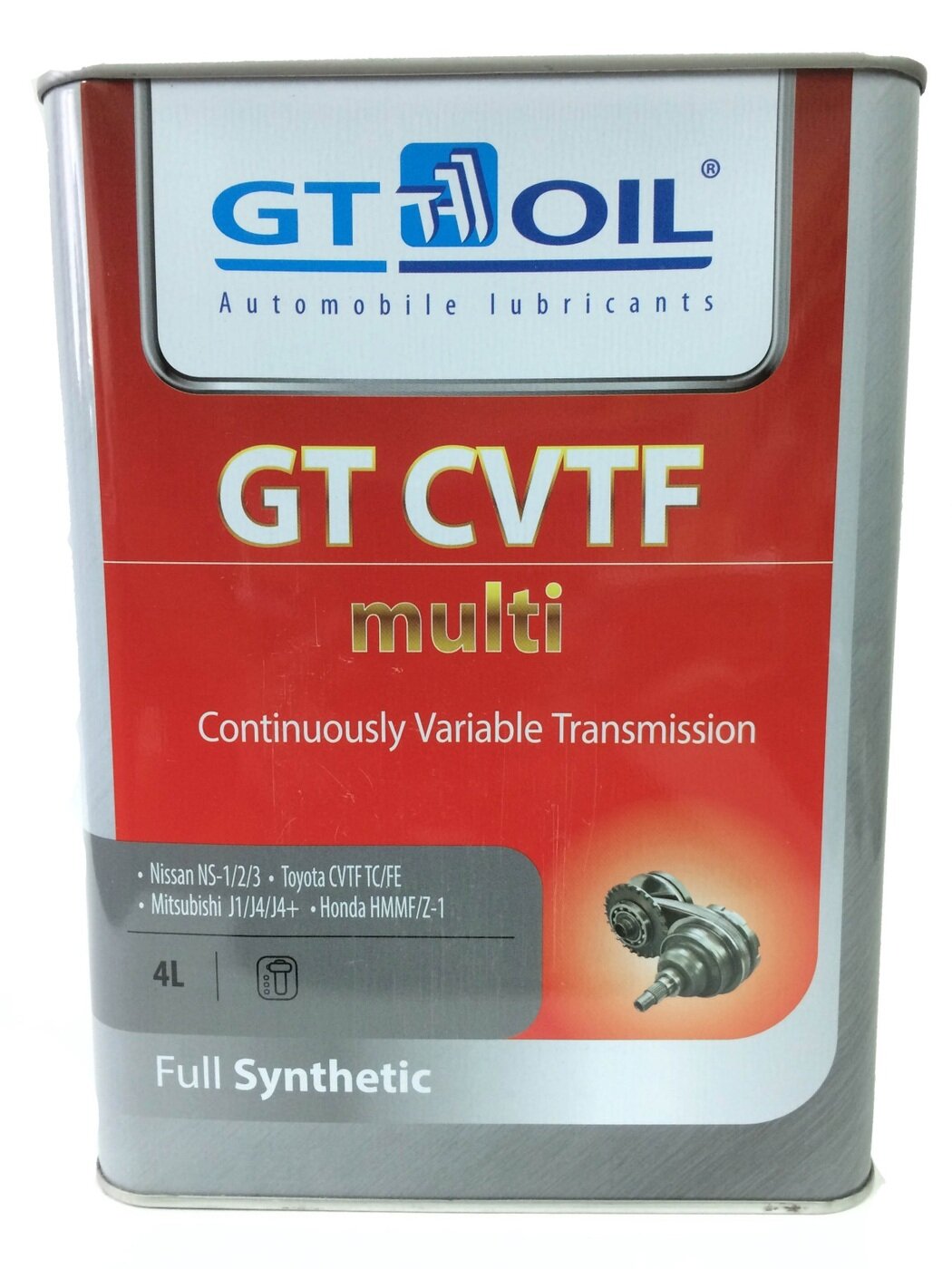 Масло трансмиссионное GT OIL CVTF Multi 50