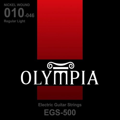 Струны для электрогитары Olympia EGS500 10-46 струны для электрогитары olympia egs500