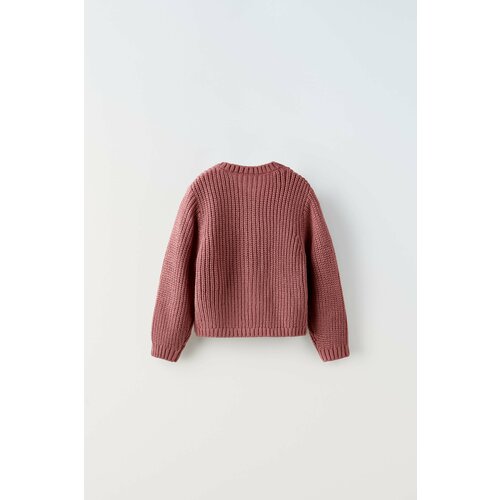 Кардиган Zara, размер 18-24 месяцев (92 cm), розовый