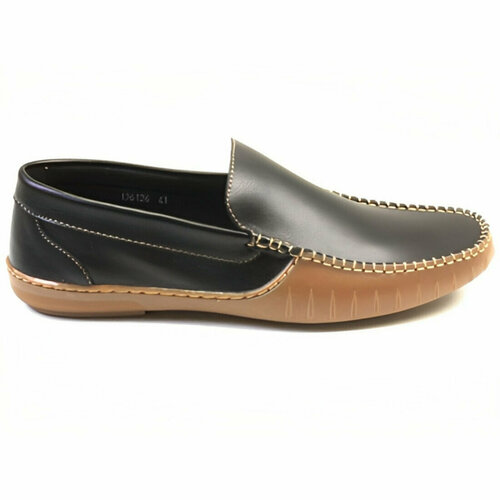 фото Мокасины airbox, размер 41, черный