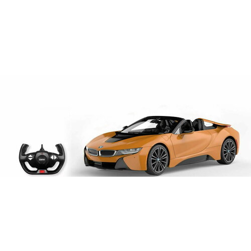 Машина Rastar РУ 1:12 BMW i8 Roadster Оранжевая 95500 машина rastar ру 1 12 bmw i8 roadster оранжевая 95500