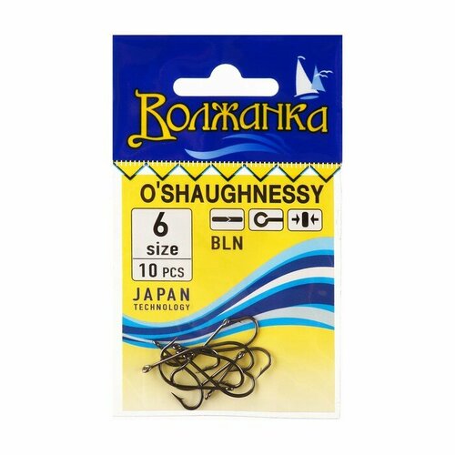 фото Крючки волжанка o`shaughnessy № 6, 10 шт volzhanka