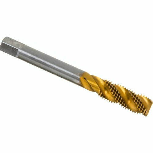 Метчик M10x1,25 HSS M2 TiN спиральный ПрофОснастка №434 арт. 50221034