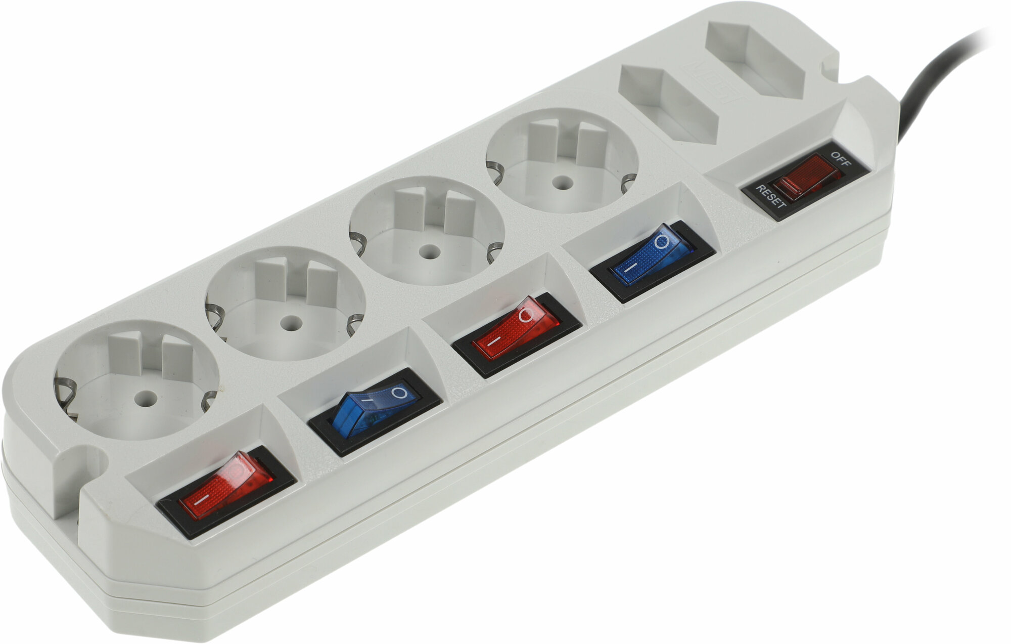 Сетевой фильтр MOST EHV, 5м, белый [5м бел] - фото №5