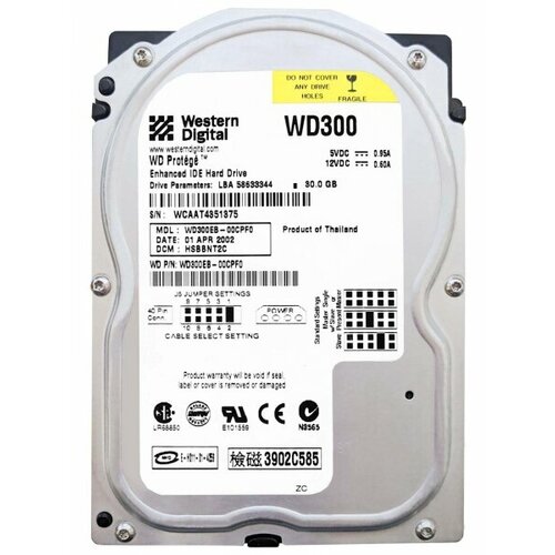 Жесткий диск Western Digital WD300EB 30Gb 5400 IDE 3.5