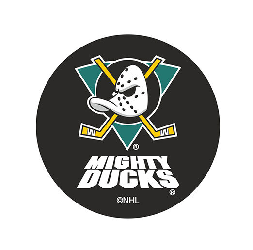 Шайба Rubena НХЛ Анахайм Anaheim Mighty Ducks 1994-2006 1-ст.