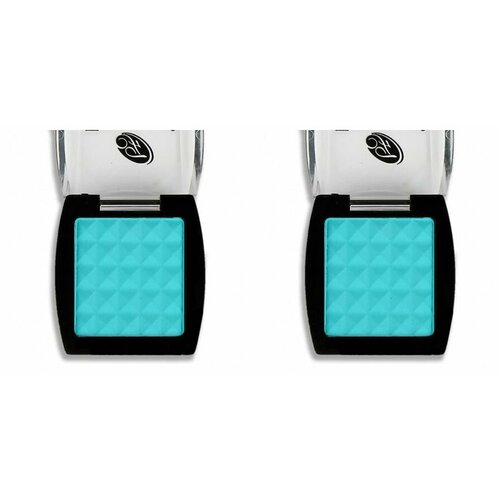 Farres cosmetic Тени для век Матовые 1-цветные 1001А/№09 Лазурный 2 шт