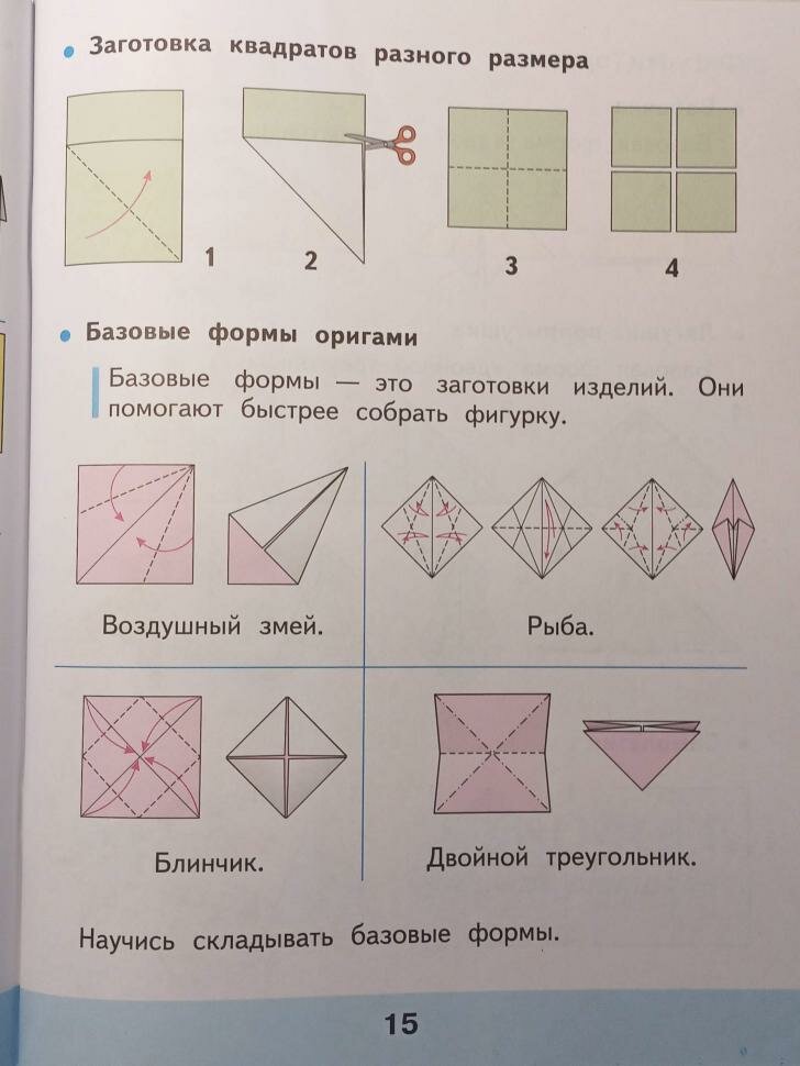 Лутцева. Школа России. Технология 1 класс. Рабочая тетрадь + вкладка. Новый ФП (Просвещение)