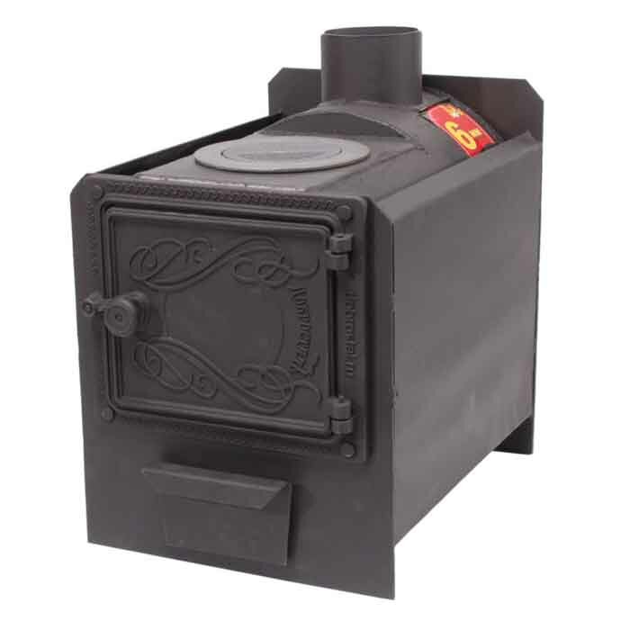 фото Печь отопительная Бухара 500П с конвективным экраном