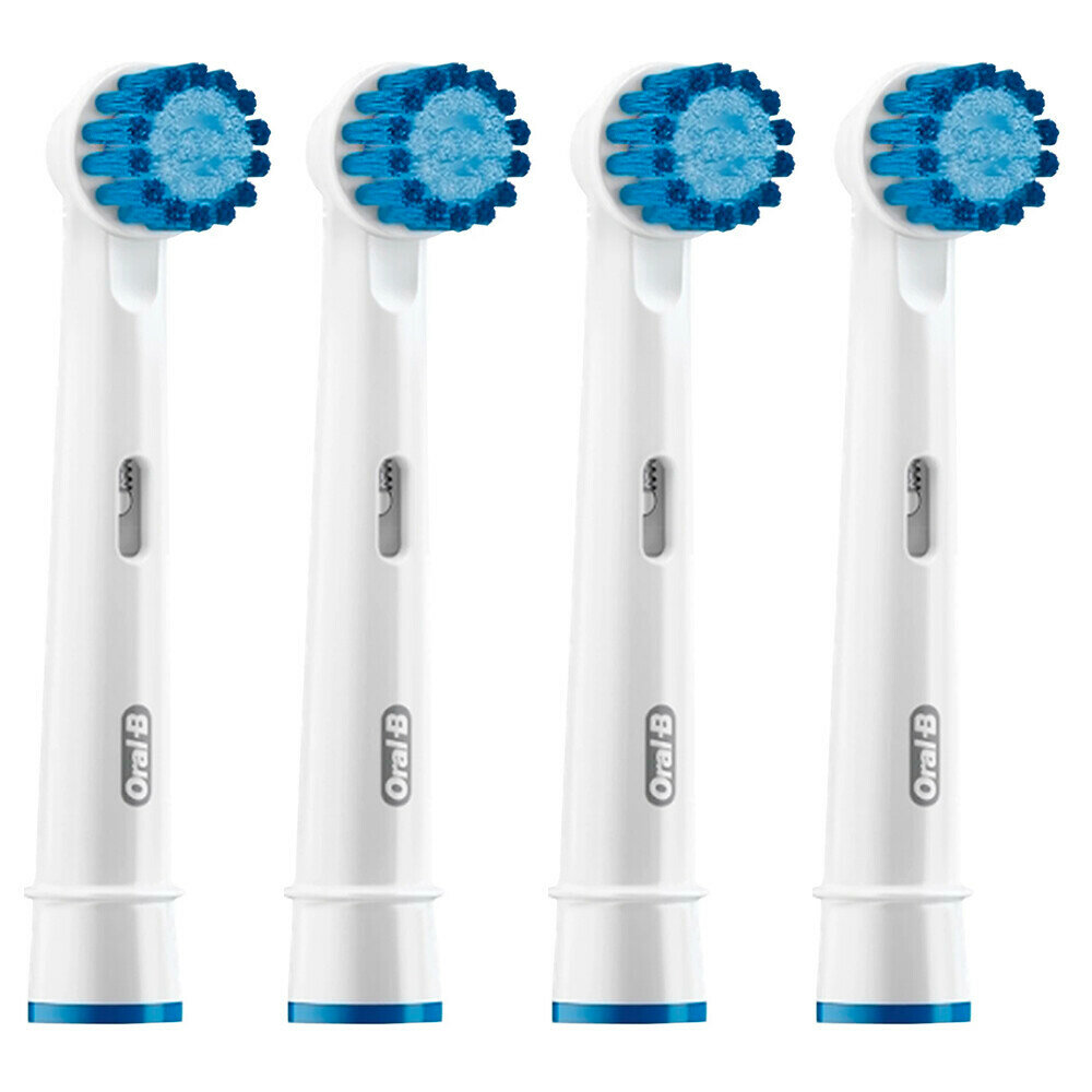 Насадки для электрической зубной щетки  Oral-B Sensitive Clean, 4 шт., для бережной чистки чувствительных зубов и десен