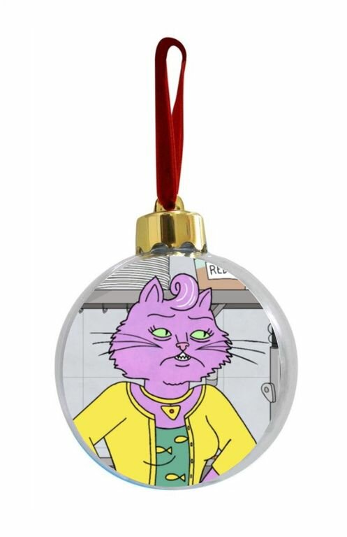 Новогодний ёлочный шар Конь БоДжек, BoJack Horseman №9,
