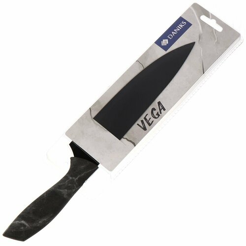 Нож кухонный Daniks, Vega, шеф-нож, нержавеющая сталь, 20 см, JA20200223-1
