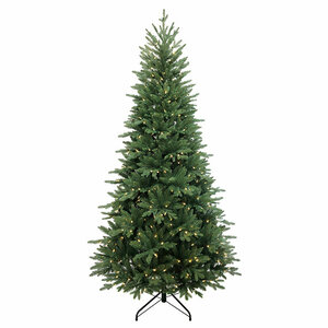 A Perfect Christmas Искусственная елка с лампочками Louisiana 213 см, 400 теплых белых ламп, литая + ПВХ 31HLO70IL