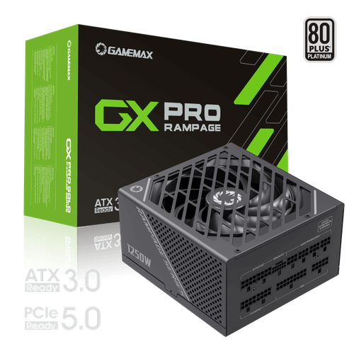 Блок питания ATX 1250W GameMax GX-1250 PRO Black