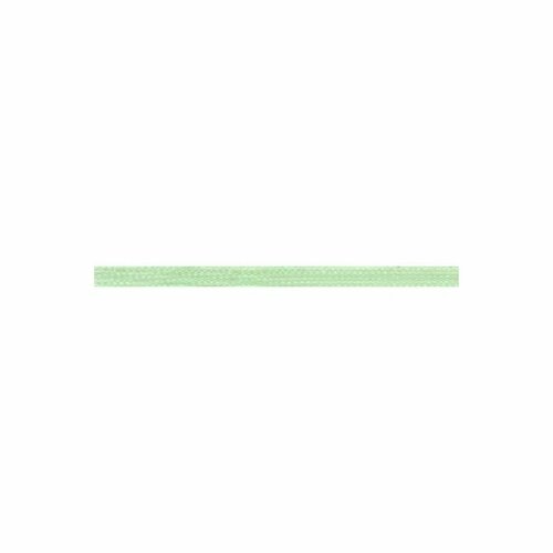 Лента для вышивания SAFISA на блистере, 4 мм, 5 м, цвет светло-зеленый, 1 шт