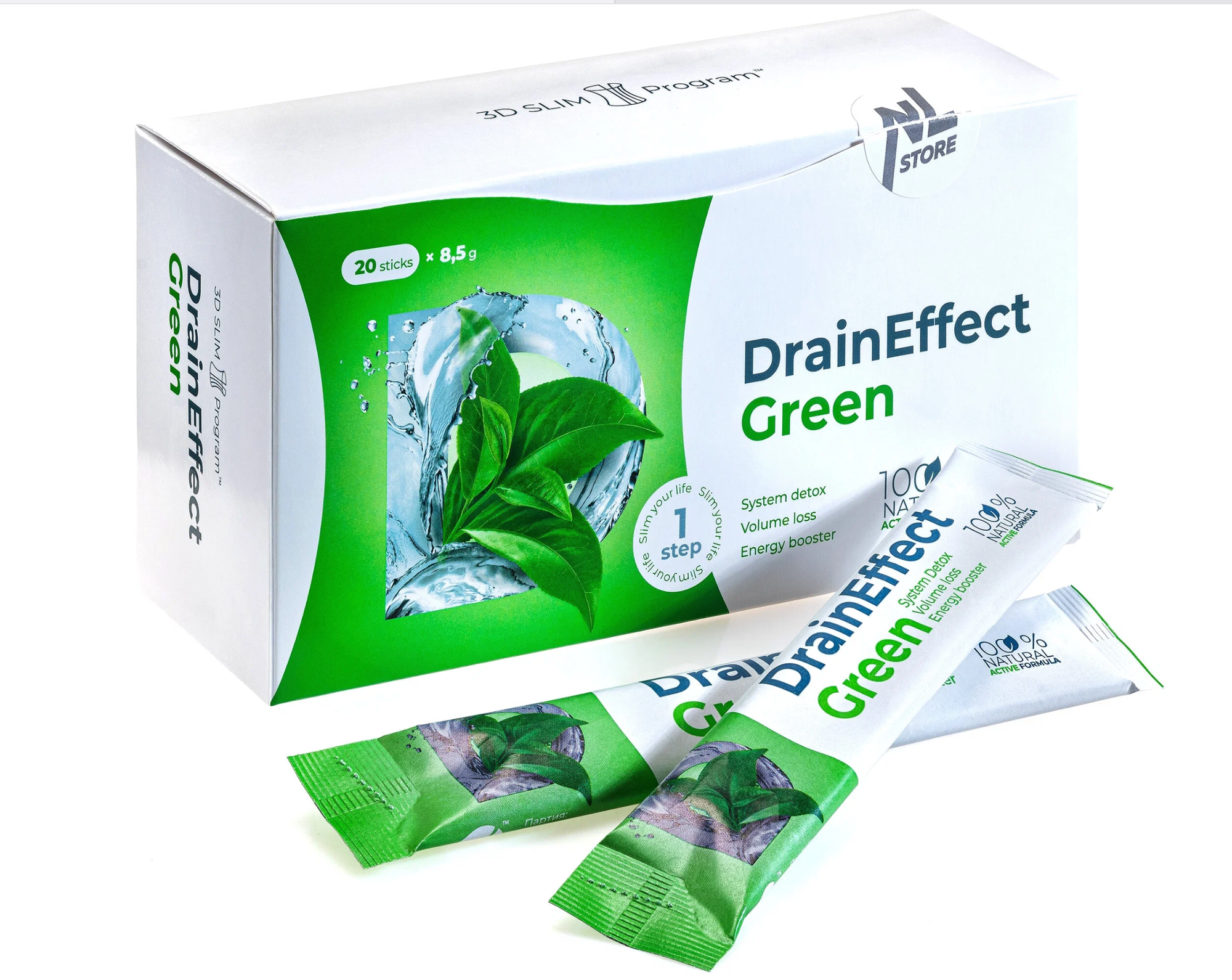 Дренирующий напиток Драйнэффект DrainEffect Green