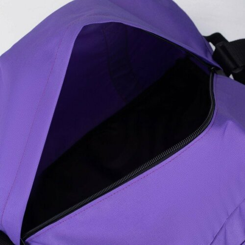 фото Сумка спортивная зфтс, 22х24х45 см, фиолетовый