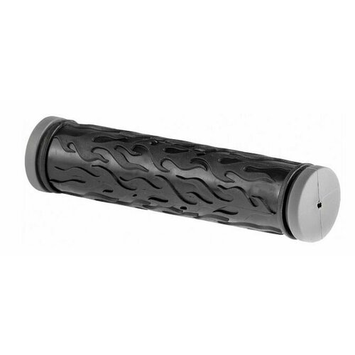 Ручка руля VLG-386D2 125мм чёрно-серые, арт.150014