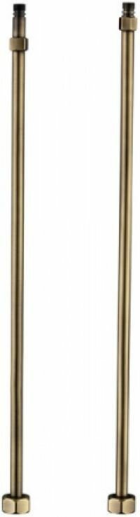 фото Подводка для смесителя жесткая (латунь) 0,6 Бронза