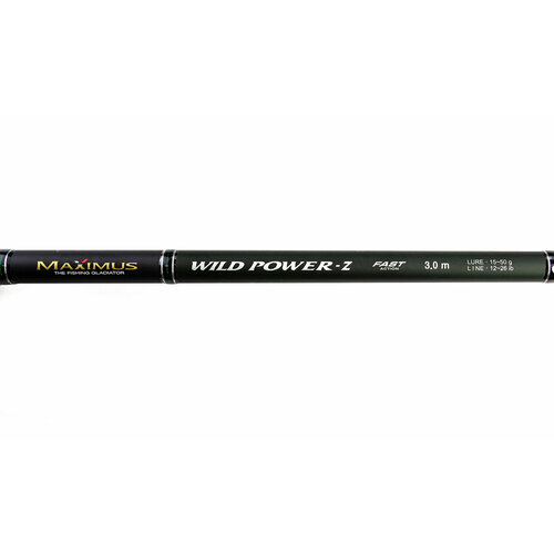 спиннинг maximus wild power z 21mh 2 1m 15 40g Спиннинг Maximus WILD POWER-Z 30H 3.00м 15-50гр