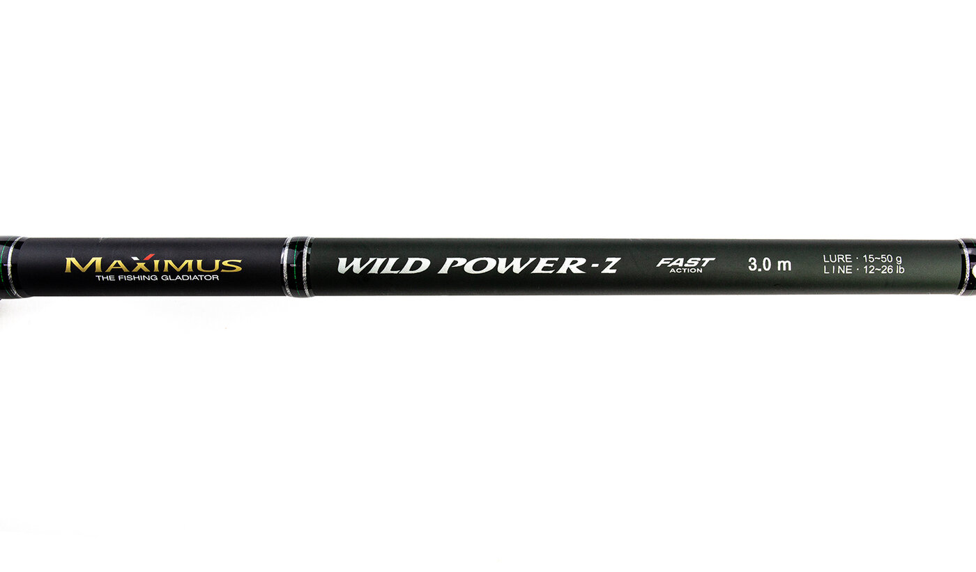 Спиннинг Maximus WILD POWER-Z 30H 3.00м 15-50гр