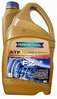 Трансмиссионное масло ATF FZ ( 4л) (второй номер 4014835799691) RAVENOL / арт. 121113000401999 - (1 шт)
