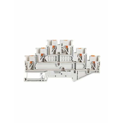 Трехъярусная клемма PUSH-IN CPT 2.5-3L(50 штук)