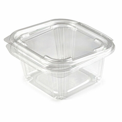 Контейнер 132х136х60мм, 520г, прозрачный, ПЭТ, 360шт/уп, (юп-рксп- 500)